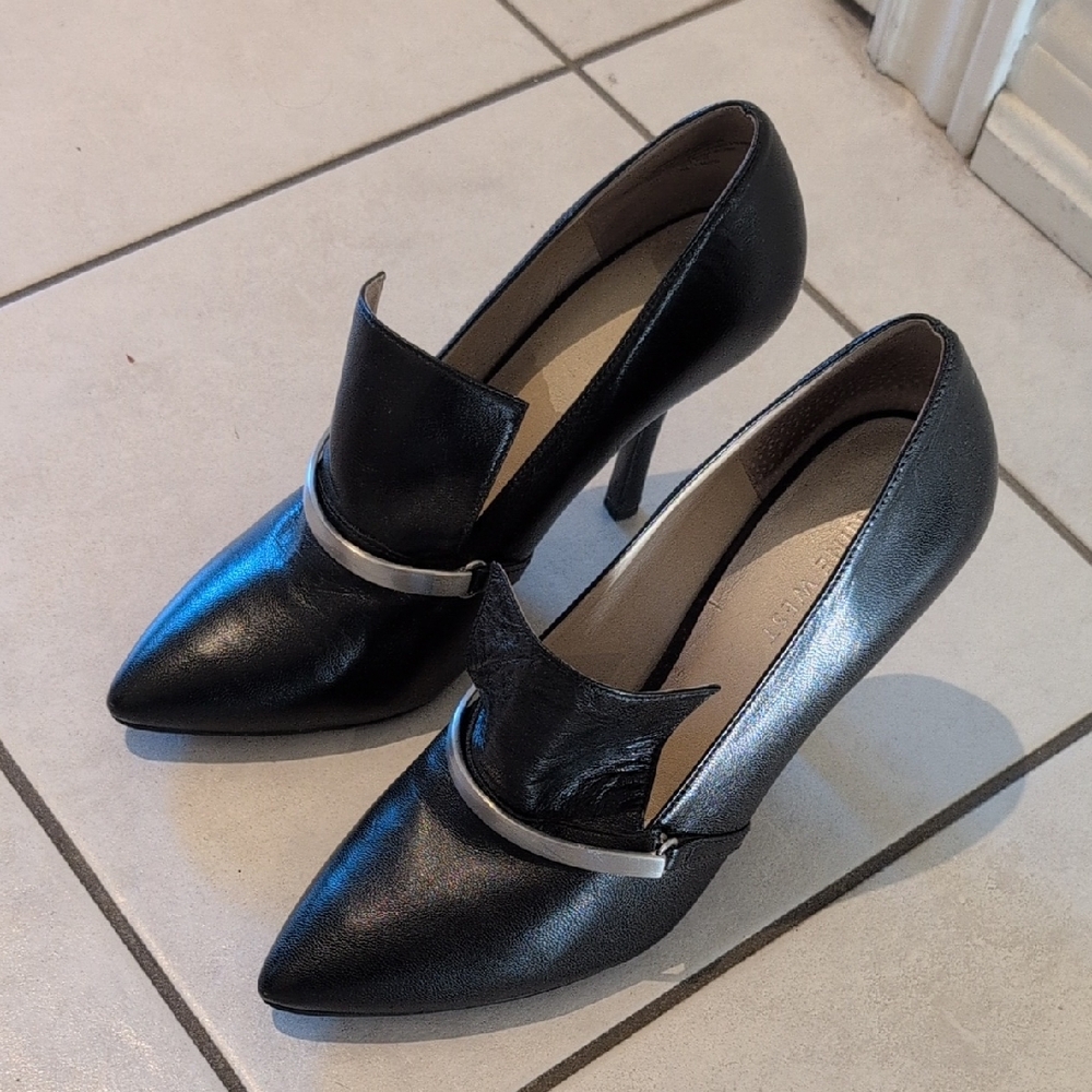 Nine West Black Stiletto Heels